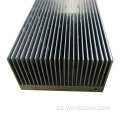 Disipador de calor de extrusión de aluminio para el sistema de enfriamiento de TEC